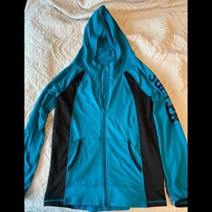 Girls Justice zip up hoodie.